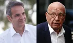 Μητσοτάκης και Μέρντοχ δείπνησαν σε ψαροταβέρνα της Τήνου