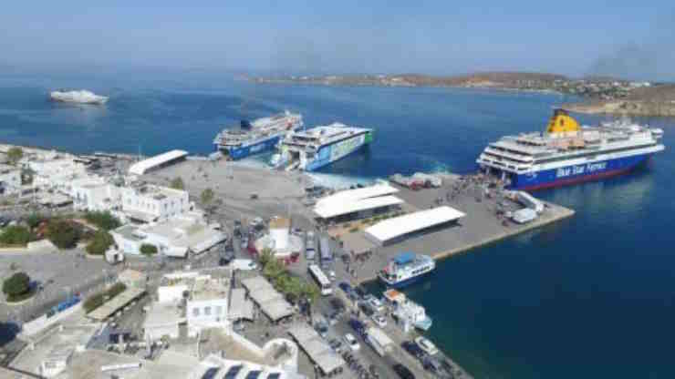 Master plan για το νέο λιμάνι της Πάρου και οικολογική αξιολόγηση για τον λιμένα Αντιπάρου