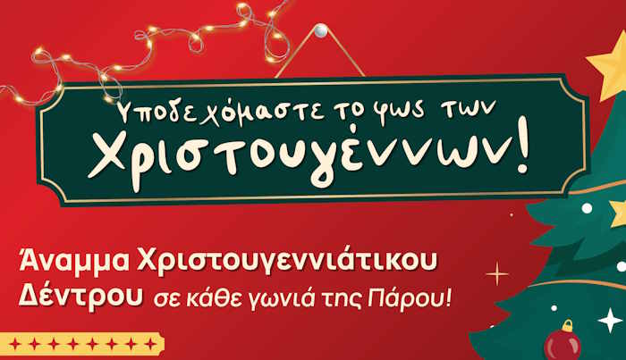 Δήμος Πάρου: Η αφ΄σα των Χριστουγέννων