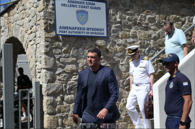 Β. Κικίλιας από Μύκονο: Η ασφάλεια πάνω από όλα – Ολοκληρωμένο master plan για το λιμάνι