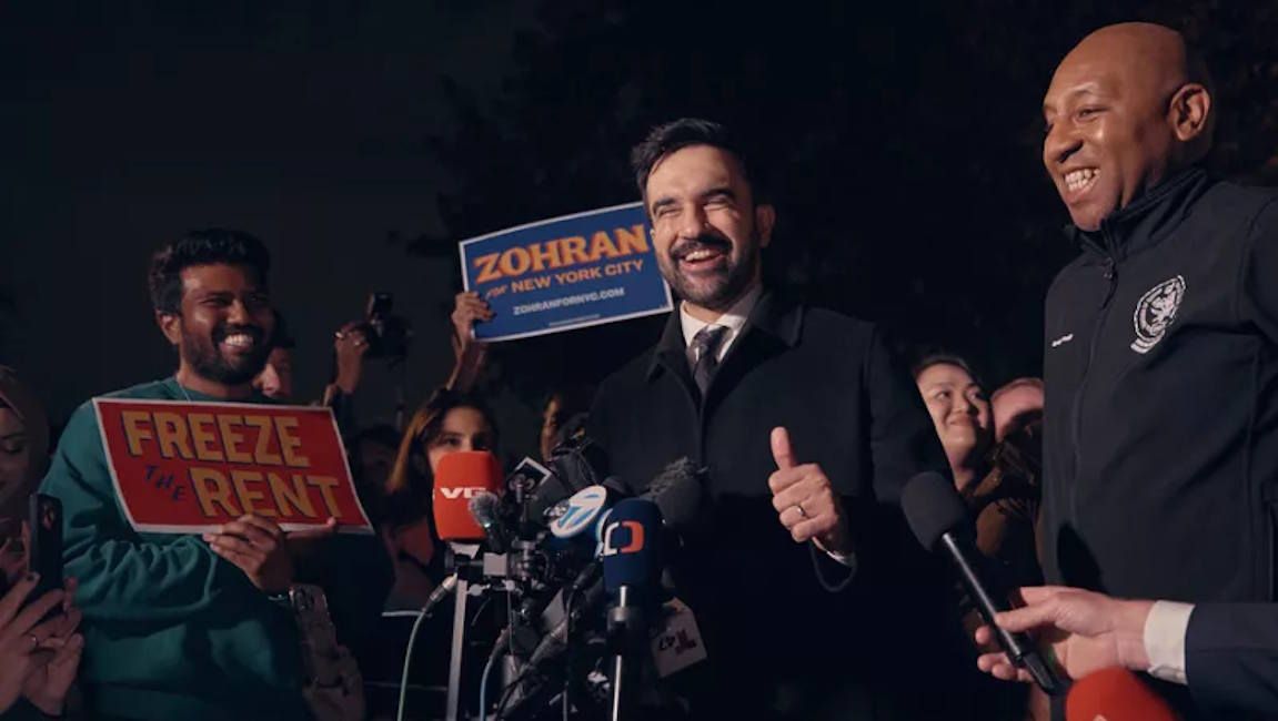 Ο Ζόχραν Μαμντάνι γίνεται ο πρώτος μουσουλμάνος δήμαρχος της Νέας Υόρκης