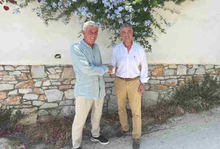 Ο Αντ. Σταθερός, υποψήφιος με τον συνδυασμό Κωβαίου