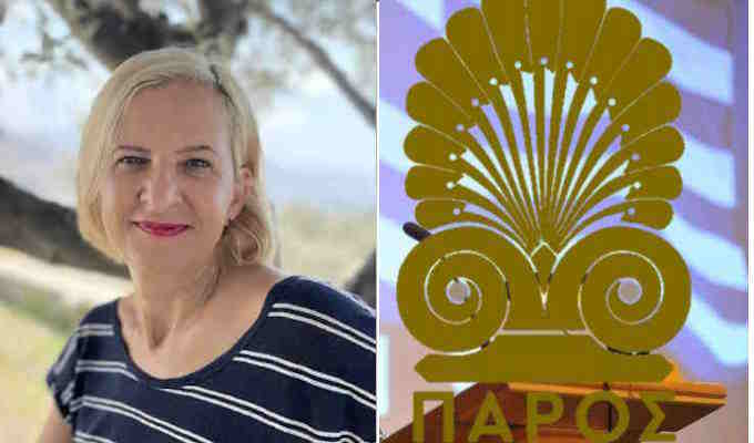 Η Άννα Κονταράτου, υποψήφια με τον Κώστα Μπιζά