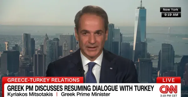 Μητσοτάκης στο CNN: Να επιχειρήσουμε να επιλύσουμε τη μία και μόνη διαφορά με την Τουρκία, με βάση το Διεθνές Δίκαιο