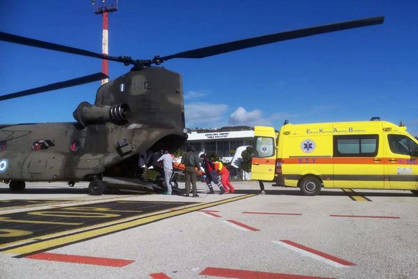 Μεταφορά ασθενών από νησιά του Αιγαίου με πτητικά μέσα της Πολεμικής Αεροπορίας