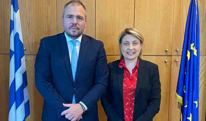 Συνάντηση Φόρτωμα με την Υφυπουργό Μεταφορών Χριστίνα Αλεξοπούλου