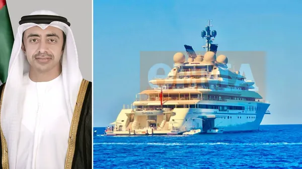 Στην Πάρο το πλωτό παλάτι του σεΐχη Αμπντουλάχ μπιν Ζαγιέντ αλ Ναχιάν