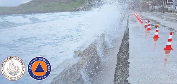 Σε κατάσταση έκτακτης ανάγκης η Τήνος, μεγάλες ζημιές στο νησί από το πέρασμα της κακοκαιρίας